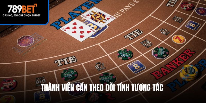 Thành viên cần theo dõi tính tương tác
