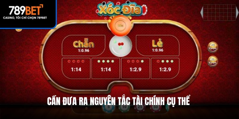 Cần đưa ra nguyên tắc tài chính cụ thể