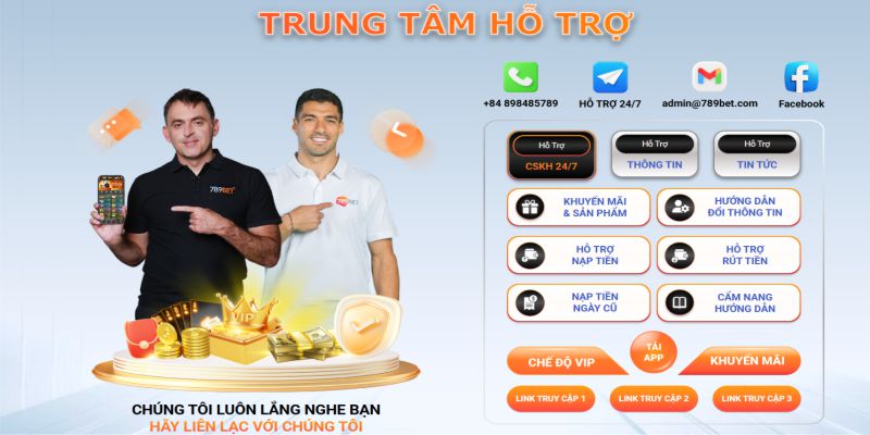 Chăm sóc khách hàng đội ngũ hỗ trợ nhiệt tình 24/7